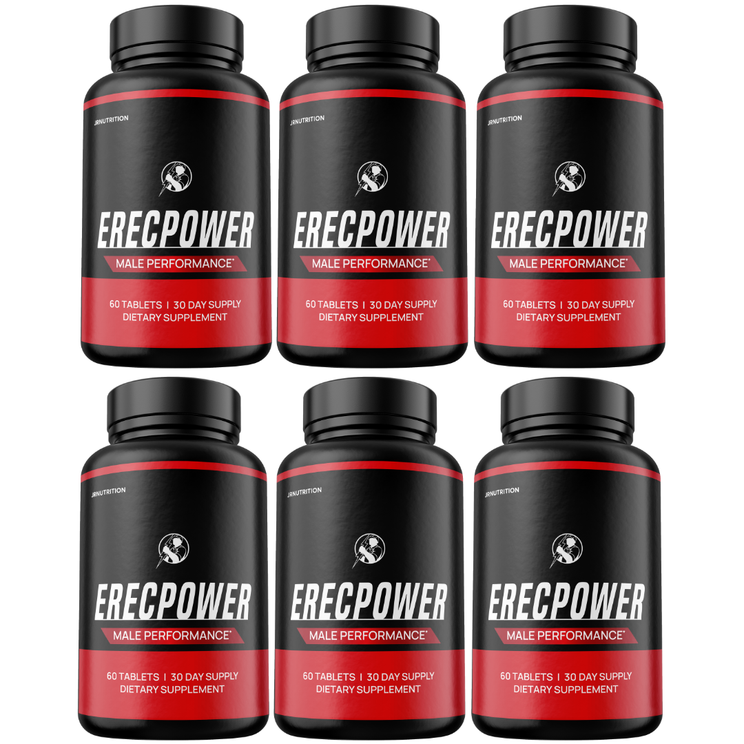 Erec Power - Male Performance Dietary Supplement 60 Tablets (6 Pack)